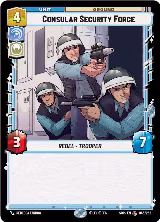 Consular Security Force (046/252) — card price