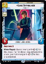 Luke Skywalker - Jedi Knight (051/252), Spark of Rebellion — Star Wars card price