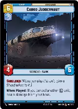 Cargo Juggernaut (068/252), Spark of Rebellion — Star Wars card price