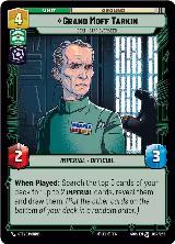 Grand Moff Tarkin - Death Star Overseer (084/252), Spark of Rebellion — Star Wars card price