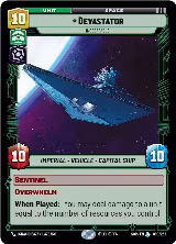 Devastator - Inescapable (090/252), Spark of Rebellion — Star Wars card price