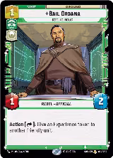 Bail Organa - Rebel Councilor (094/252) — card price