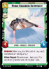 Rogue Squadron Skirmisher (101/252) — card price
