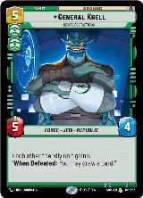 General Krell - Heartless Tactician (105/252) — card price