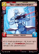 First Legion Snowtrooper (130/252) — card price