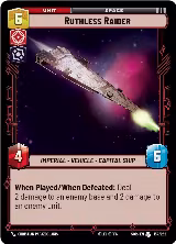 Ruthless Raider (134/252) — card price