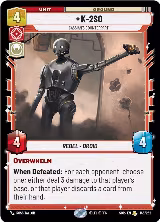 K-2SO - Cassian's Counterpart (145/252), Spark of Rebellion — Star Wars card price