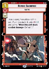 Heroic Sacrifice (150/252) — card price