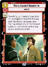 For A Cause I Believe In (152/252) — card price
