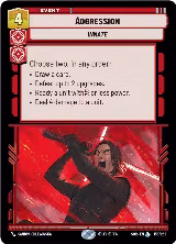 Aggression (155/252), Spark of Rebellion — Star Wars card price