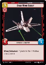 Star Wing Scout (163/252) — card price
