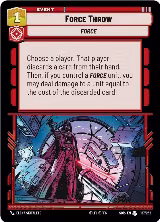 Force Throw (167/252) — card price