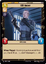 ISB Agent (176/252), Spark of Rebellion — Star Wars card price