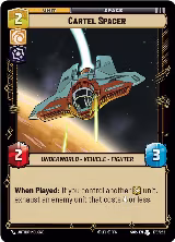 Cartel Spacer (178/252) — card price