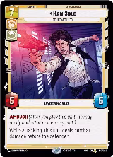 Han Solo - Reluctant Hero (198/252) — card price