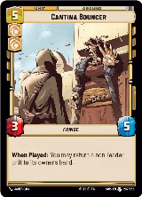 Cantina Bouncer (202/252) — card price