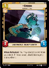 Greedo - Slow on the Draw (204/252) — card price
