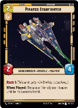 Pirated Starfighter (209/252) — card price