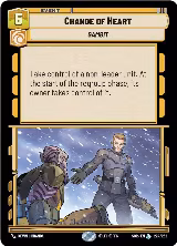 Change of Heart (224/252), Spark of Rebellion — Star Wars card price