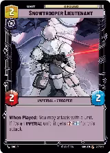 Snowtrooper Lieutenant (227/252), Spark of Rebellion — Star Wars card price