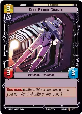 Cell Block Guard (229/252), Spark of Rebellion — Star Wars card price