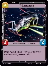 TIE Advanced (231/252) — card price