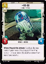 R2-D2 - Ignoring Protocol (236/252), Spark of Rebellion — Star Wars card price