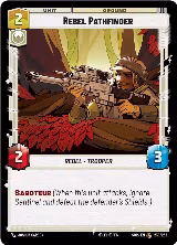 Rebel Pathfinder (239/252), Spark of Rebellion — Star Wars card price