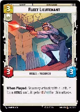 Fleet Lieutenant (240/252) — card price