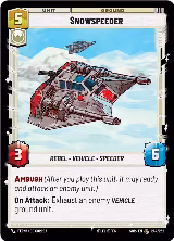 Snowspeeder (244/252) — card price