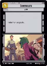 Confiscate (251/252), Spark of Rebellion — Star Wars card price