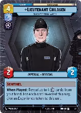 Lieutenant Childsen - Death Star Prison Warden (Hyperspace) (301) — card price