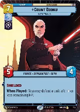 Count Dooku - Darth Tyranus (Hyperspace) (304), Spark of Rebellion — Star Wars card price