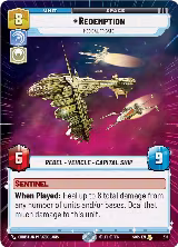 Redemption - Medical Frigate (Hyperspace) (318) — card price