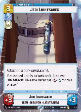 Jedi Lightsaber (Hyperspace) (319) — card price
