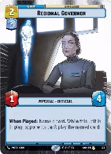 Regional Governor (Hyperspace) (327) — card price