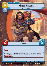 Baze Malbus - Temple Guardian (Hyperspace) (330) — card price