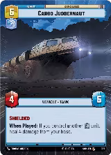 Cargo Juggernaut (Hyperspace) (333), Spark of Rebellion — Star Wars card price