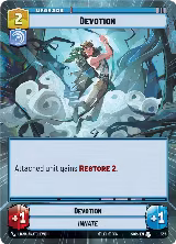 Devotion (Hyperspace) (335), Spark of Rebellion — Star Wars card price