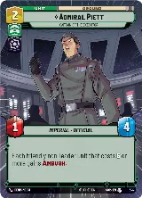 Admiral Piett - Captain of the Executor (Hyperspace) (344) — card price