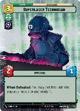 Superlaser Technician (Hyperspace) (348), Spark of Rebellion — Star Wars card price
