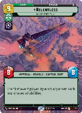 Relentless - Konstantine's Folly (Hyperspace) (353) — card price