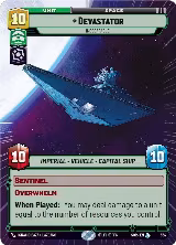Devastator - Inescapable (Hyperspace) (354), Spark of Rebellion — Star Wars card price