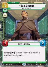 Bail Organa - Rebel Councilor (Hyperspace) (358) — card price