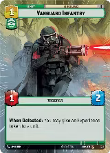 Vanguard Infantry (Hyperspace) (372) — card price