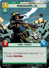 Homestead Militia (Hyperspace) (377) — card price