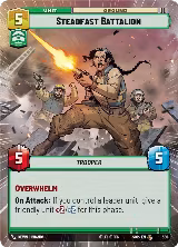 Steadfast Battalion (Hyperspace) (380) — card price
