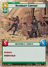 Mercenary Company (Hyperspace) (381), Spark of Rebellion — Star Wars card price