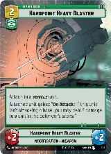 Hardpoint Heavy Blaster (Hyperspace) (385) — card price