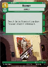 Recruit (Hyperspace) (387) — card price